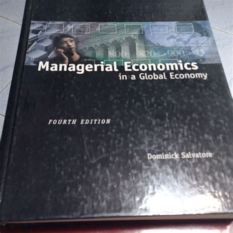 Managerial Economics In A Global Economy Book By Dominick Salvatore ลด 60 สภาพดีตามรูป Shopee