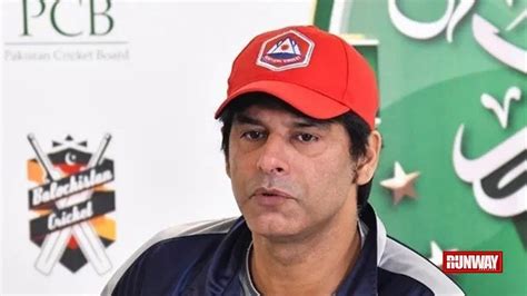 Mohammad Wasim Appointed as New Chief Selector - Runway Pakistan