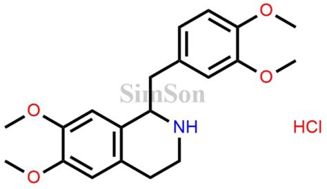 Papaverine EP Impurity E Hydrochloride CAS No NA Simson Pharma Limited