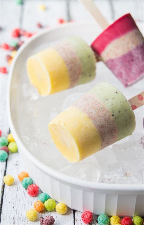 Trix Yogurt Popsicles Recipe Yogurt Popsicle Recipes Frozen