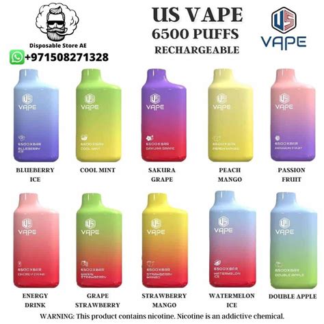 Best XBAR US Vape 6500 Puffs Disposable Buy In Dubai UAE