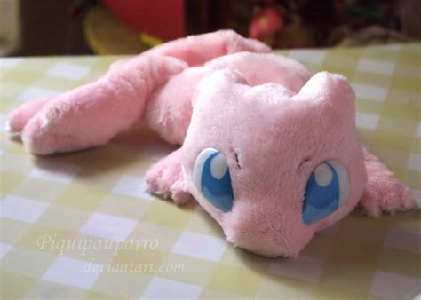 Mew - Handmade plush by Piquipauparro on DeviantArt