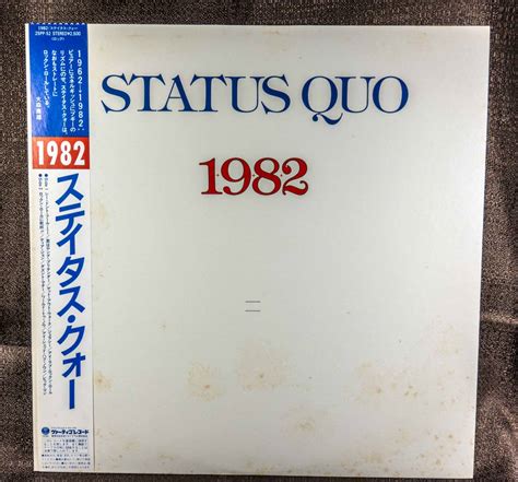 Yahooオークション 【帯付】status Quo ステイタス・クォー Lp 1982