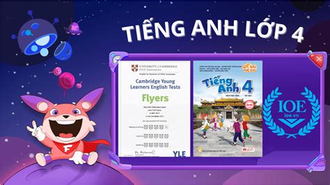 Chương trình TIẾNG ANH LỚP 4 [BÀI TẬP kèm ĐÁP ÁN]