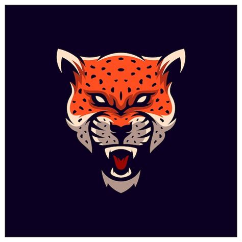 Angry Jaguar Leopard Mascot Esport Dise Os De Logotipos Vector Premium