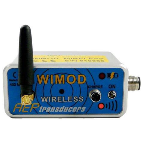 ワイヤレス無線送信機 WIMOD series AEP transducers 無線通信 データ