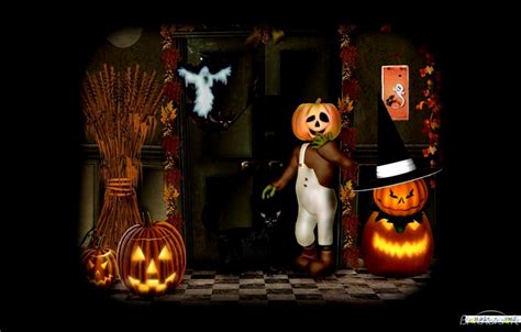 Halloween Animated with Sound Wallpapers - WallpaperSafari