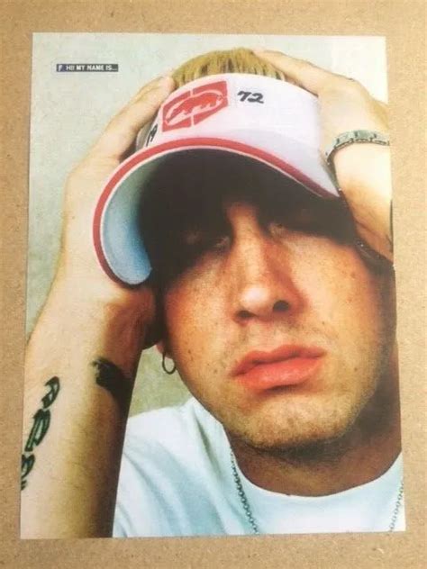 EMINEM EX SCRAPBOOK ORIGINAL Vintage Magazine Clipping Poster R22