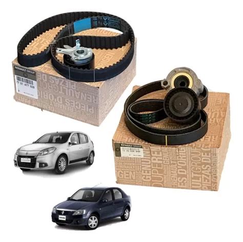 Kit Distribucion Kit Poly V Renault Sandero 1 5 Dci Original