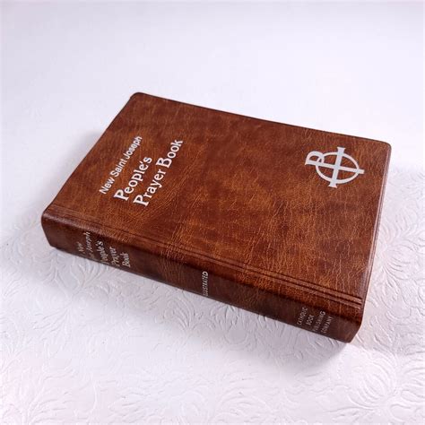 New Saint Joseph People S Prayer Book Catholic Book Etsy