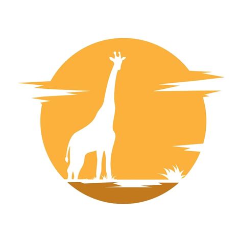 Premium Vector Giraffe Logo Icon Design