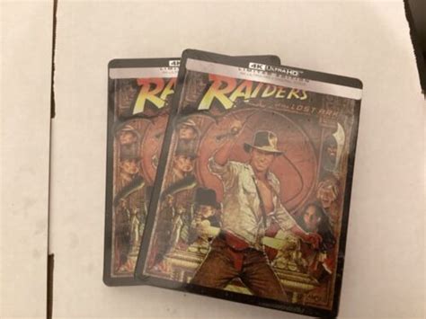 Indiana Jones Raiders Of The Lost Ark 4K UHD Digital LE Steelbook New