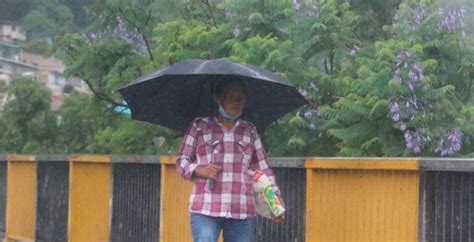 Pronóstico del clima para este lunes Lluvias y chubascos en varias