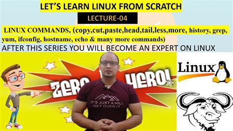 Learn Linux From Scratch Lecture Hindi Linux Commands Copy Grep