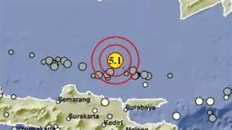 Gempa Terkini Sore Ini Rabu April Info Bmkg Guncang Jawa Timur