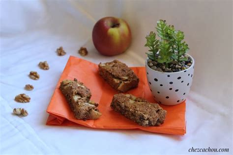 Barres Aux Pommes Et Noix Recette Weight Watchers ChezCachou