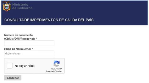 Consultar Impedimento De Salida Del Pa S Polic A Nacional Ecu