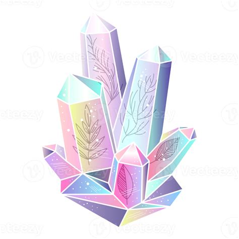 Crystal Stone Illustration 9637049 PNG