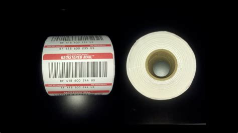 How To Obtain A Full Roll Of Registered Mail Number Label Stickers