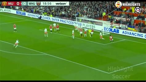 Manchester United Vs West Ham United 1 0 Goals Higlights Liga Inggris