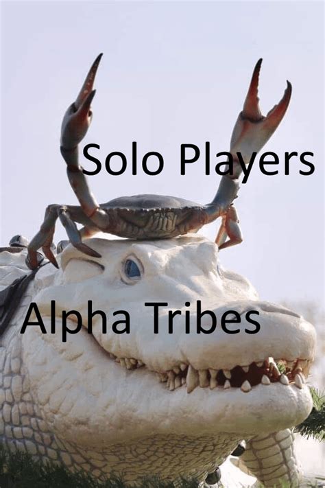 How solos allied with the alpha be like. : ARK