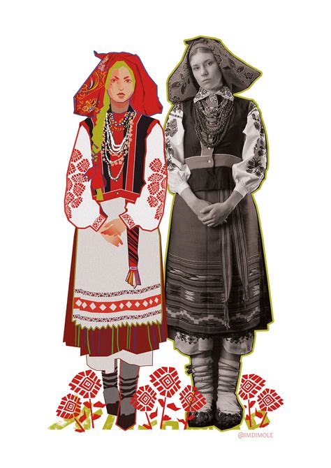 UKRAINIAN FOLK COSTUME | ZHYTOMYR :: Behance