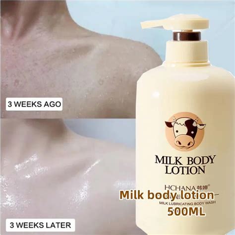 Goats Milk Whitening Body Lotion Moisturizing Hydrating Fragrance Body