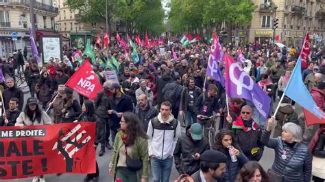 France Manifestation à Paris Contre Lislamophobie Et Les Violences