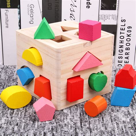 New Trending Products Customized Shape Matching Box Toy Wholesale High Quality 13pcs Holes