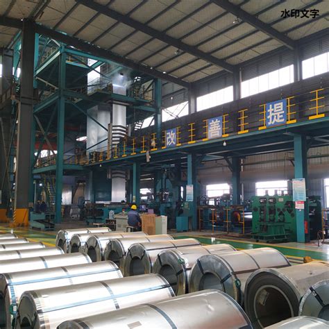 Carbon Steel Coils Continuous Hot Dip Galvanizing Line Buy SPCC Hot