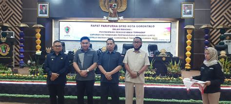 Dprd Kota Gorontalo Terima Rpjpd Dan Bakal Dikaji Bersama Seluruh