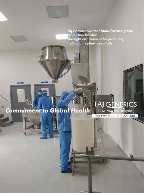 Taj Pharmaceuticals Is Number One In The Global Generic Drug