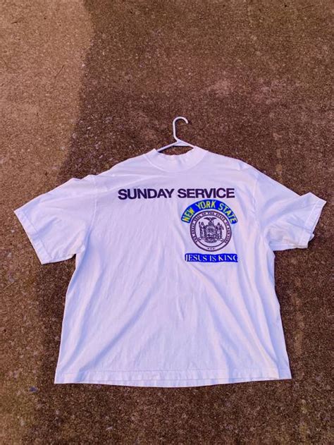 Kanye West Kanye West Sunday Service New York T Shirt Iii Xl Grailed