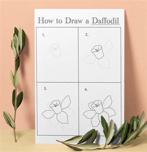 How To Draw Flowers Step By Step With Pictures