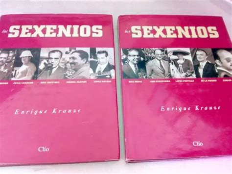 Los Sexenios Tomo I Y Ii Enrique Krauze Clío Meses Sin Interés