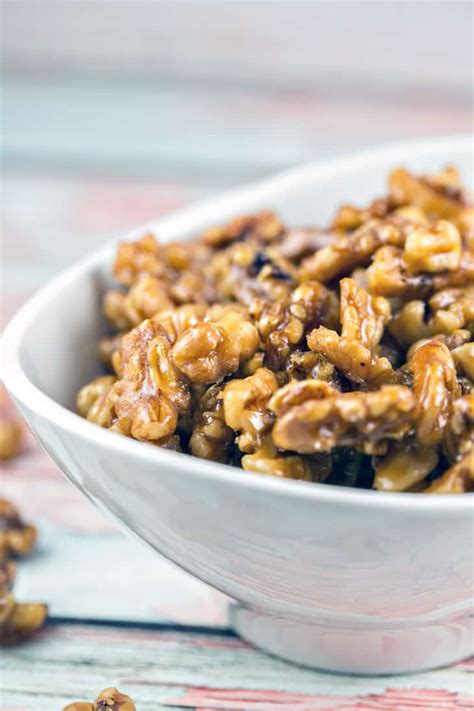 Maple Glazed Walnuts Recipe Bunsen Burner Bakery