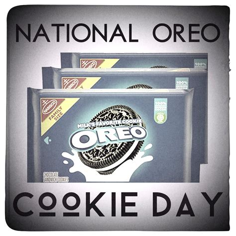 National Oreo Cookie Day