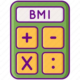 Bmi, calculator, body mass index icon - Download on Iconfinder