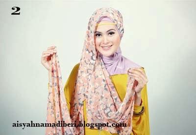 Cara Memakai Jilbab Kreasi Jilbab Pashmina Shifon Moderen Terbaru