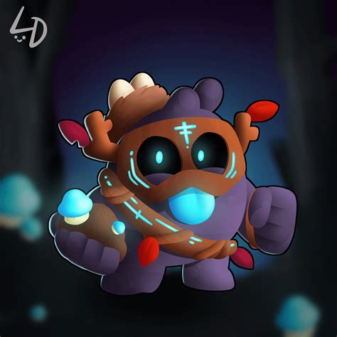 Skin Idea Forest Spirit Squeak Rbrawlstars