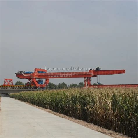 Bridge Precast Concrete Beam Launcher Girder Crane Erecting Machine