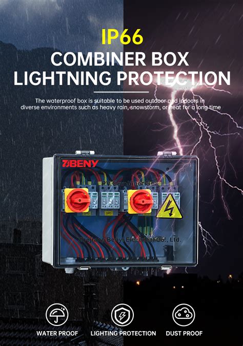 Combiner Boxcombiner Box1000v Door Clutch Dc Box 4 In 4 Out Bhs 44top 1 Dc Isolator Switch