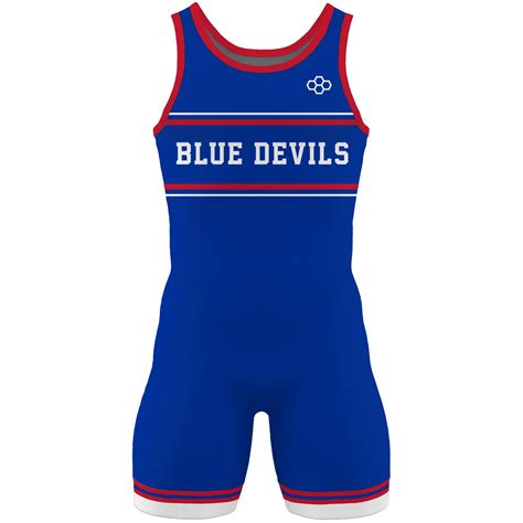 Elite Singlet Men S Springfield Blue Devils Team Store Rudis