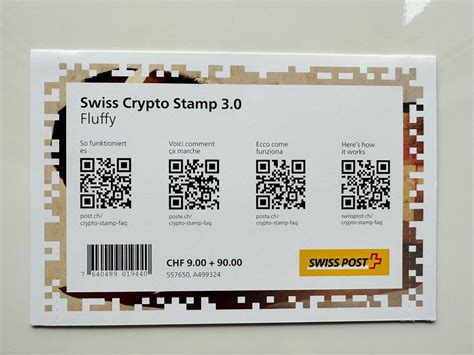 Swiss Crypto Stamp Id Fluffy X Kaufen Auf Ricardo