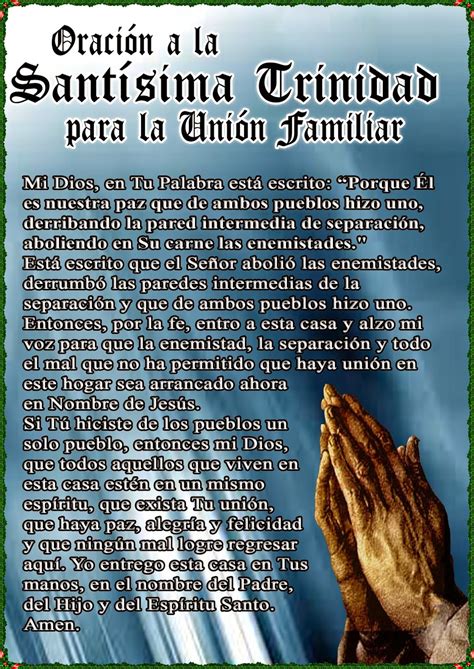 ORACIONES Y DEVOCIONALES CATOLICAS Oración a la santísima trinidad