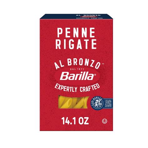 Amazon Barilla Al Bronzo Penne Pasta Oz Bronze Cut Pasta