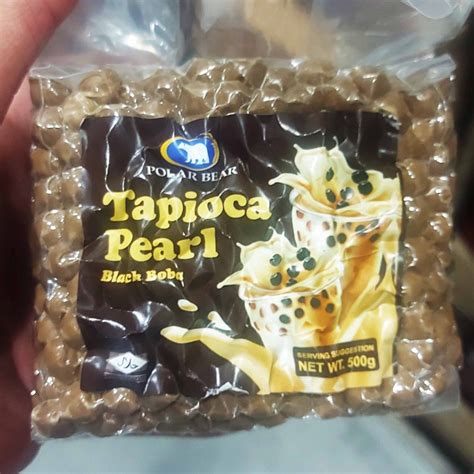 Polar Bear Tapioca Pearl Black Boba 500g Shopee Philippines