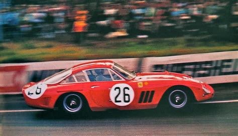 Le Mans Masten Gregory David Piper Ferrari Gto Lmb Ferrari