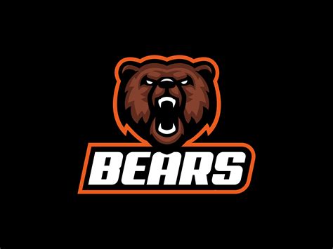 Bears Mascot Logo For Sale By Sergey Jir On Dribbble