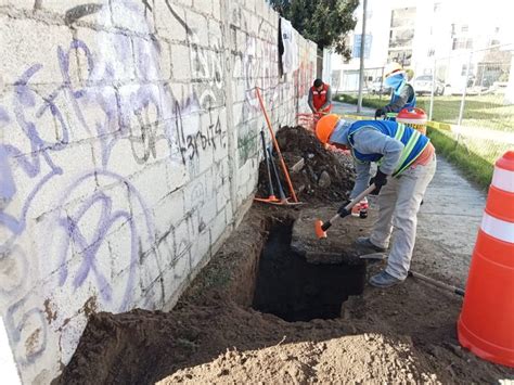 Rehabilitación de infraestructura hidráulica en Bosques de San